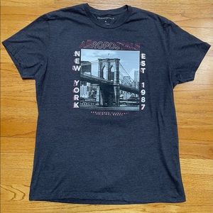 Aeropostale New York Brooklyn Bridge Tshirt